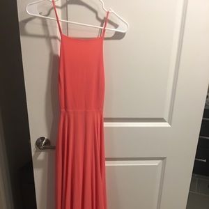 LULUS Mythical kind of love Coral Pink Dress